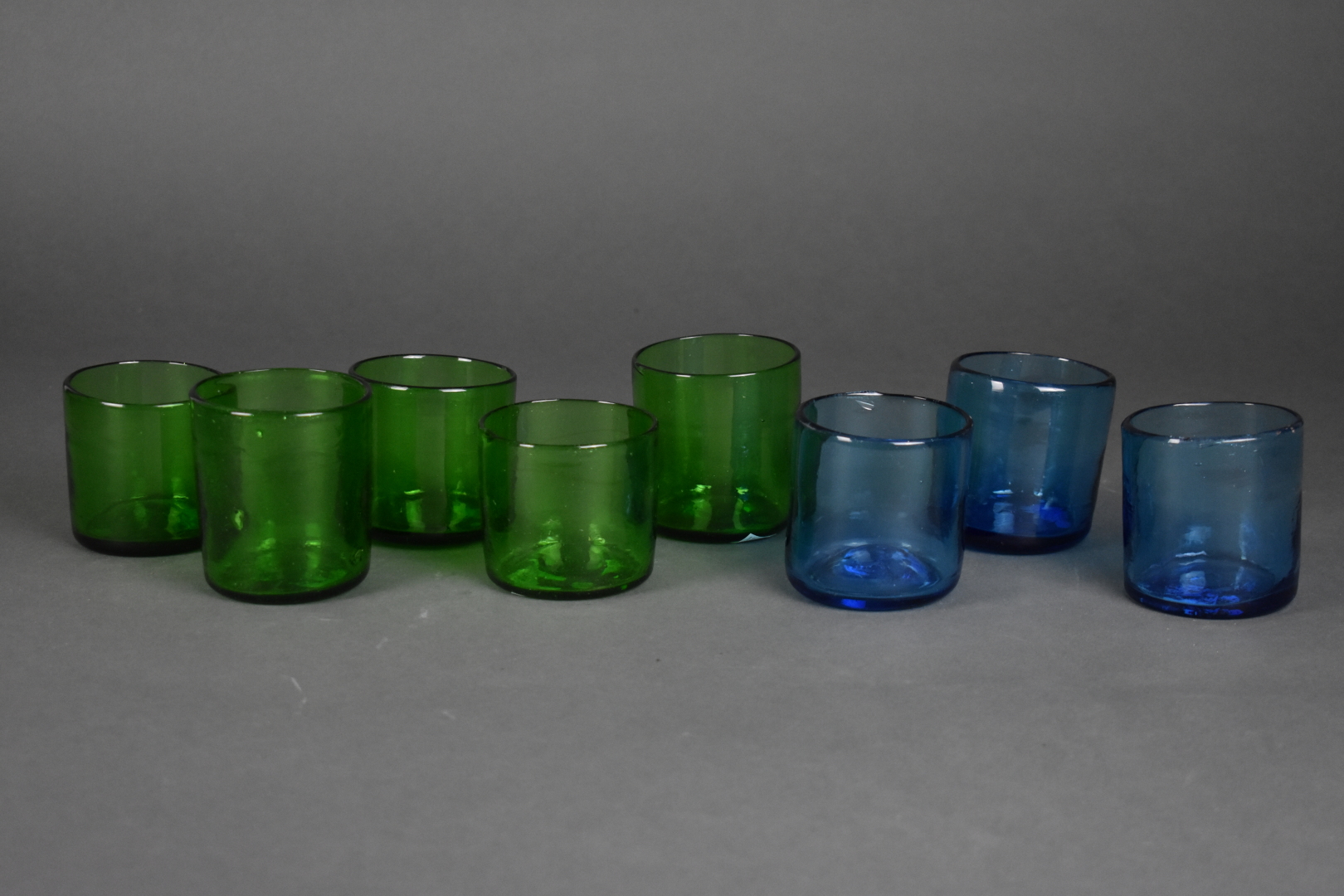 Lot De 150 Perles En Verre Vintage Bleu Turquoise - Forme Rectangle, Brillant, Pour Création De Bijoux - Occasion