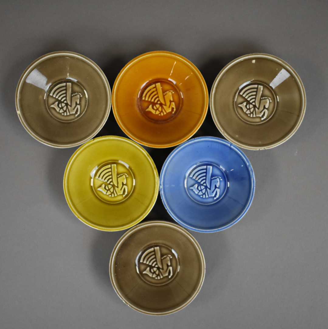 8 Petits Bols à Trempette Colorés – Coupelles De Service En Céramique Pour Sauces, Grignotage Et Apéro (Gris/Rouge, 70 Ml)