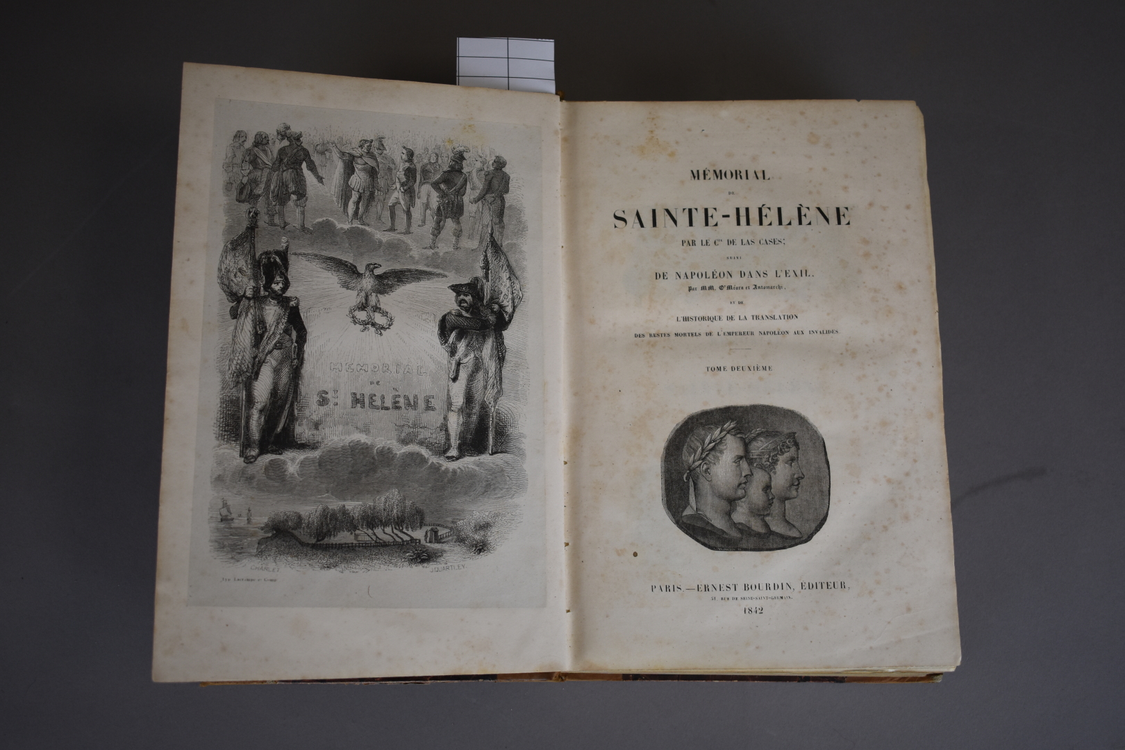 Mémorial De Sainte-Hélène (2 Parties) - Las Cases, O'Meara, Antomarchi - Édition Illustrée XIXème