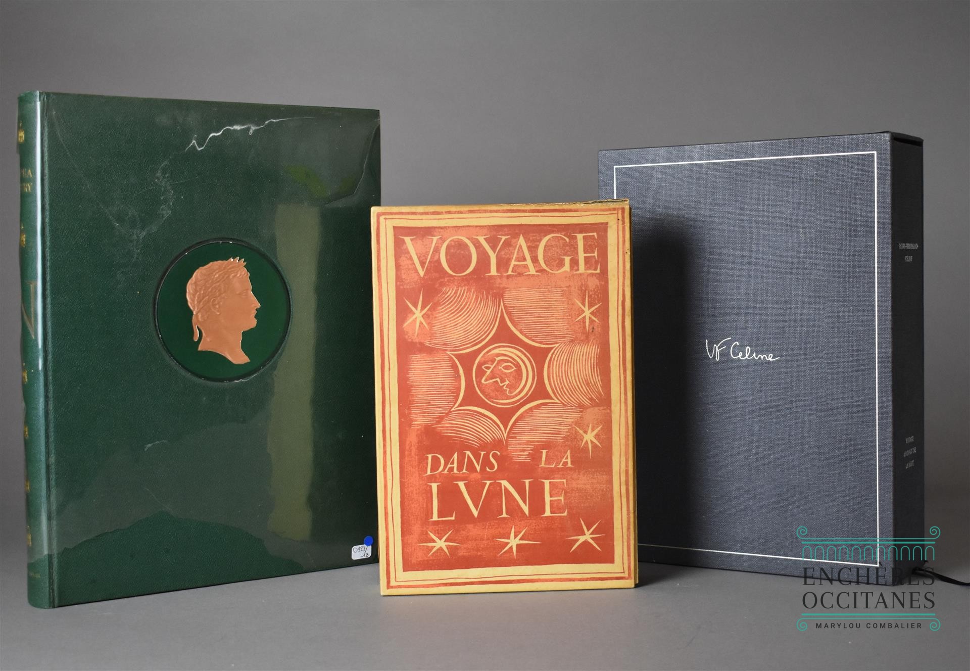 Lot De Trois Ouvrages Soit Cyrano De Bergerac Voyage Dans La Lune Ou 