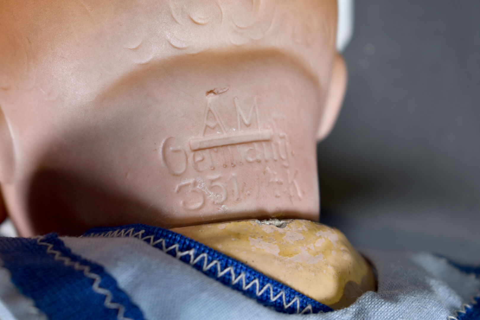 Poupée Ancienne Tête Biscuit S WALKURE GERMANY – 51 Cm, Yeux Dormeurs