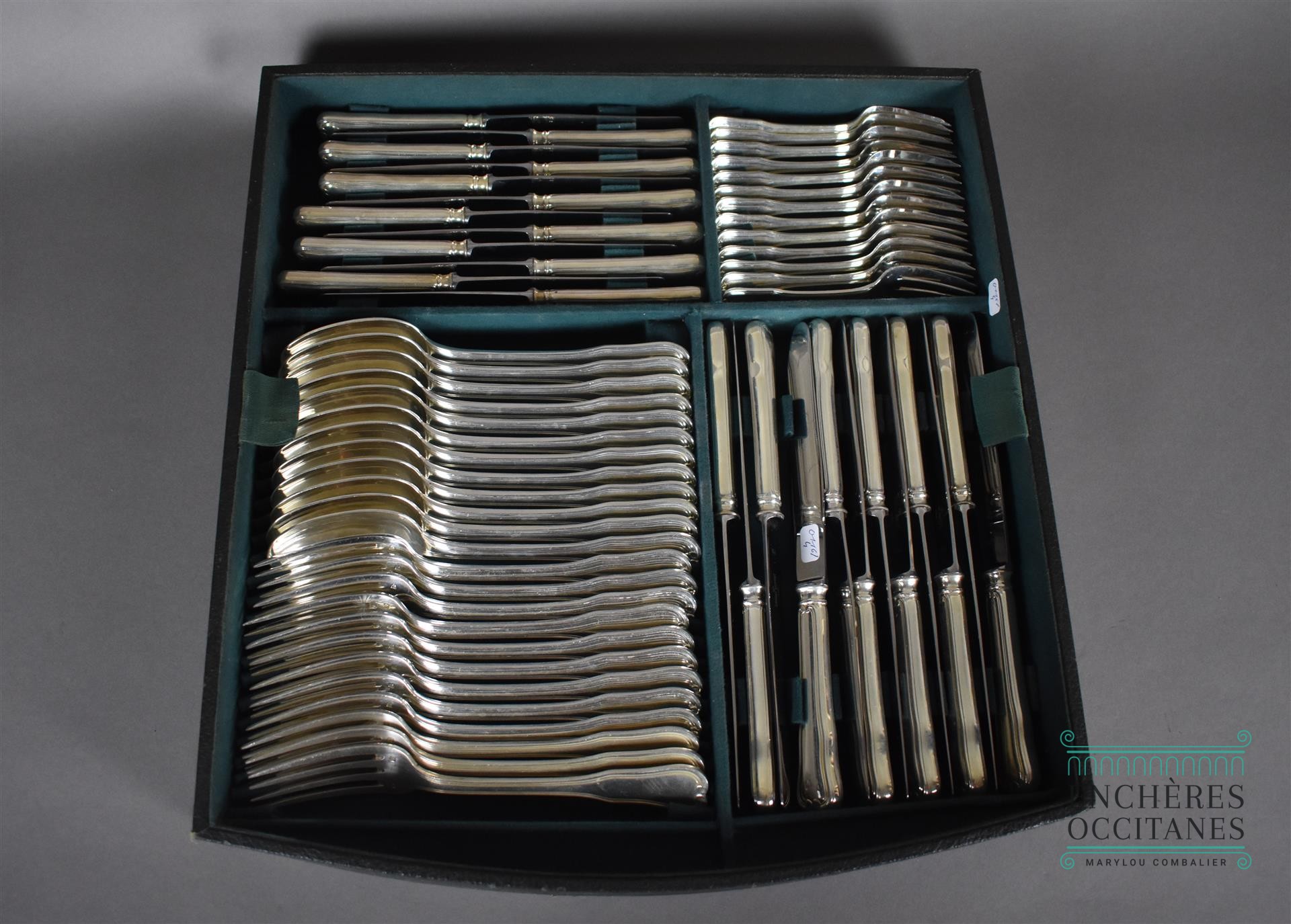 Ménagère 35 Pièces Ravinet D. Enfer - Métal Argenté - Occasion