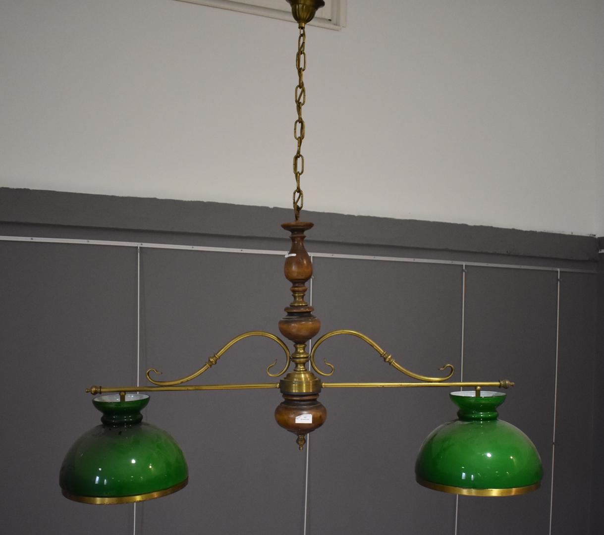 Suspension laiton et opaline /vintage | Selency